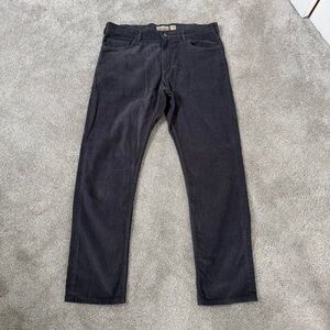 Patagonia Men's Dark Gray Corduroy Pants 36x32